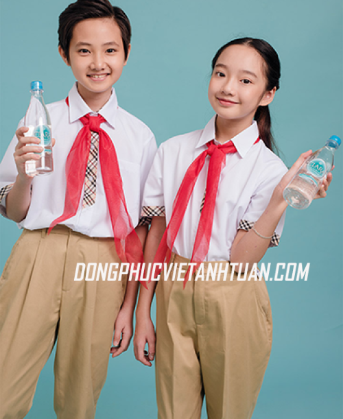 Đồng phục học sinh cấp 1 mẫu 01